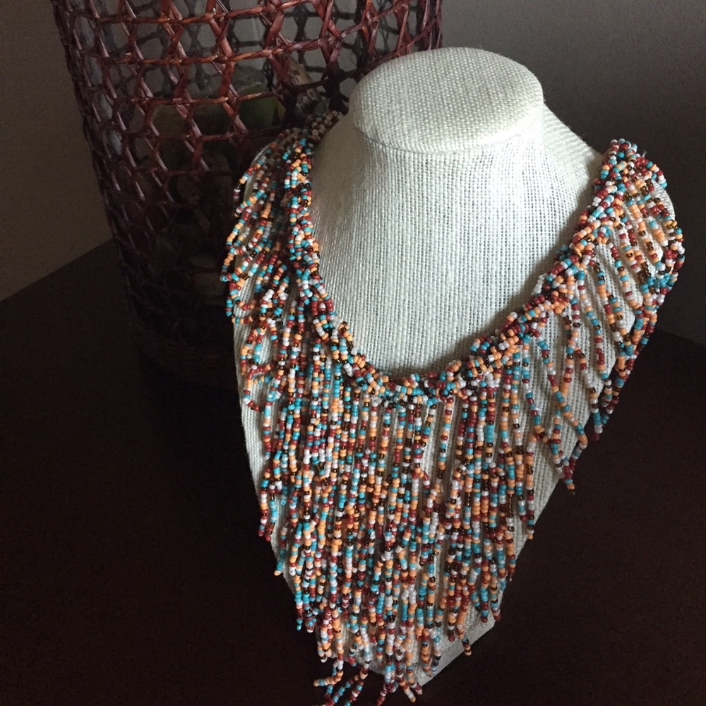 Multicolor Beaded Necklace